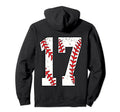 Number 17 Baseball Jersey Number 17 Hoodie - Custom Art Print Men Women - T-Shirt, Sweatshirt, Hoodie