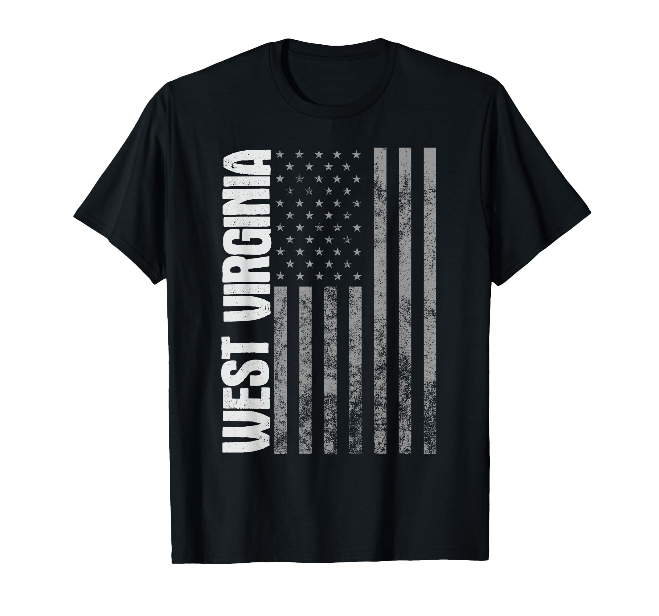 West Virginia Distressed Usa Flag T-Shirt - Streetwear Style Men Women - T-Shirt, Sweatshirt, Hoodie