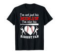 His Biggest Fan Baseball Memaw Baseball T-Shirt - Trendy Graphic Unisex - T-Shirt, Sweatshirt, Hoodie