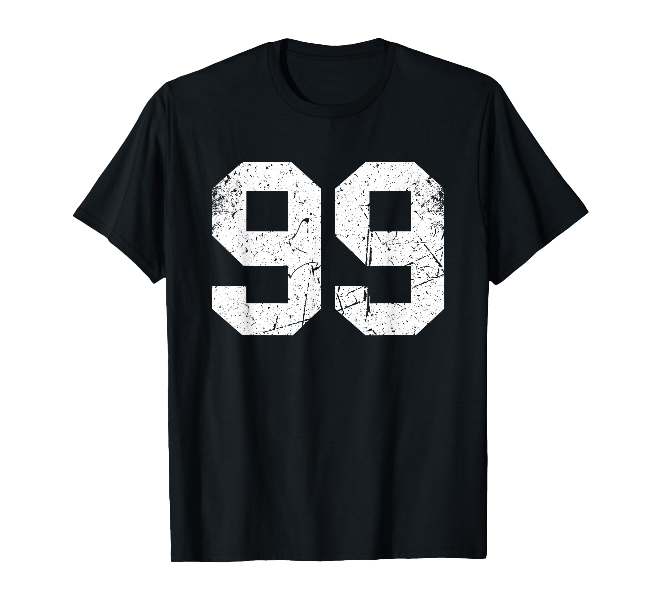 Number 99 Varsity Number T-Shirt - Graphic Print Men Women - T-Shirt, Sweatshirt, Hoodie