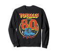 Totally 80S Roller Skater Skate Sweatshirt - Trendy Graphic Men Women - T-Shirt, Sweatshirt, Hoodie