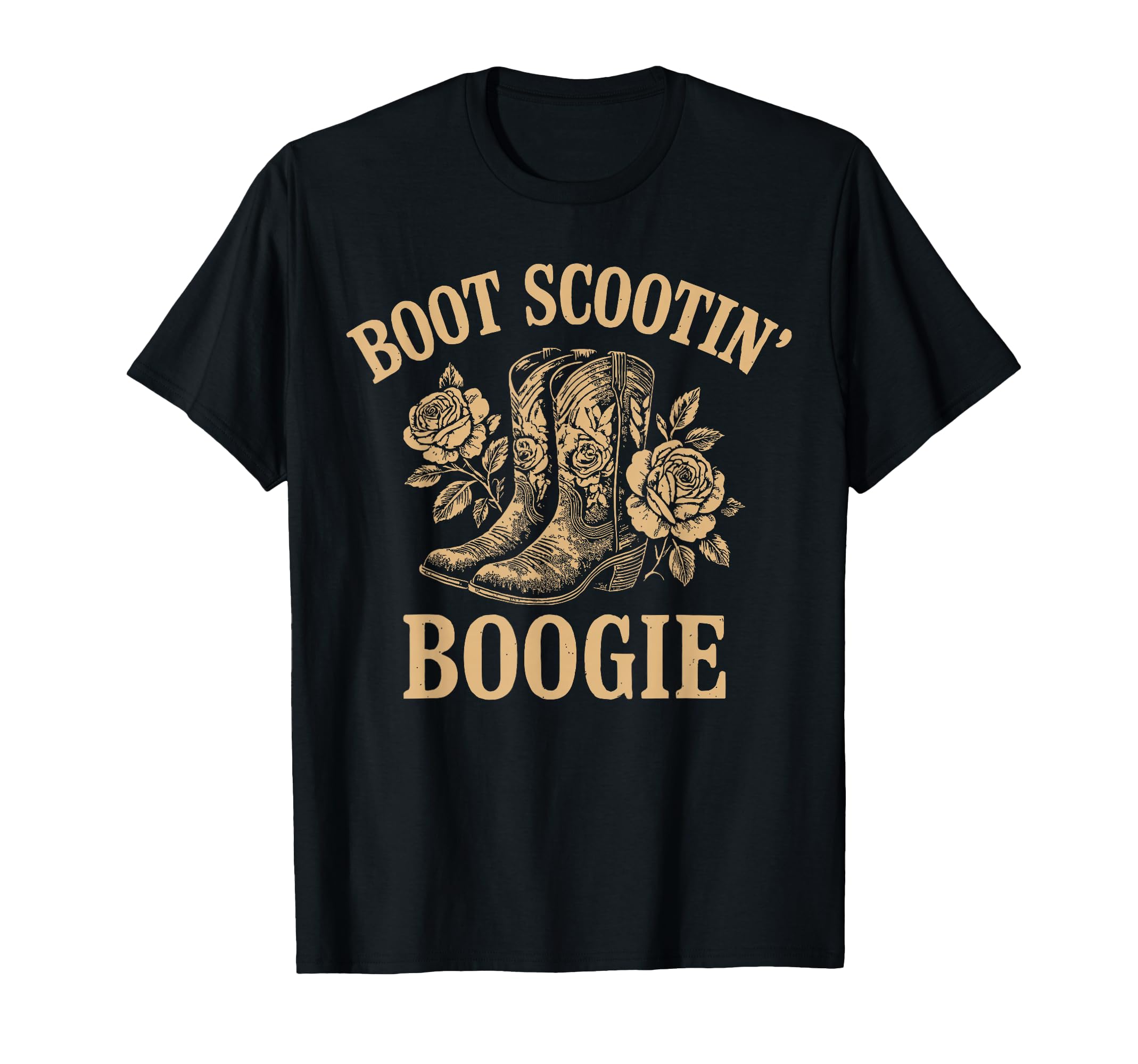 Boot Scootin Boogie Western Cowboys T-Shirt - Novelty Apparel for Adults - T-Shirt, Sweatshirt, Hoodie