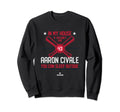 My House Aaron Civale Mlbpa Sweatshirt - Casual Everyday Wear Men Women - T-Shirt, Sweatshirt, Hoodie