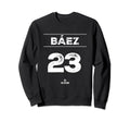 Javier Baez 23 Mlbpa New York Sweatshirt - Novelty Apparel for Adults - T-Shirt, Sweatshirt, Hoodie