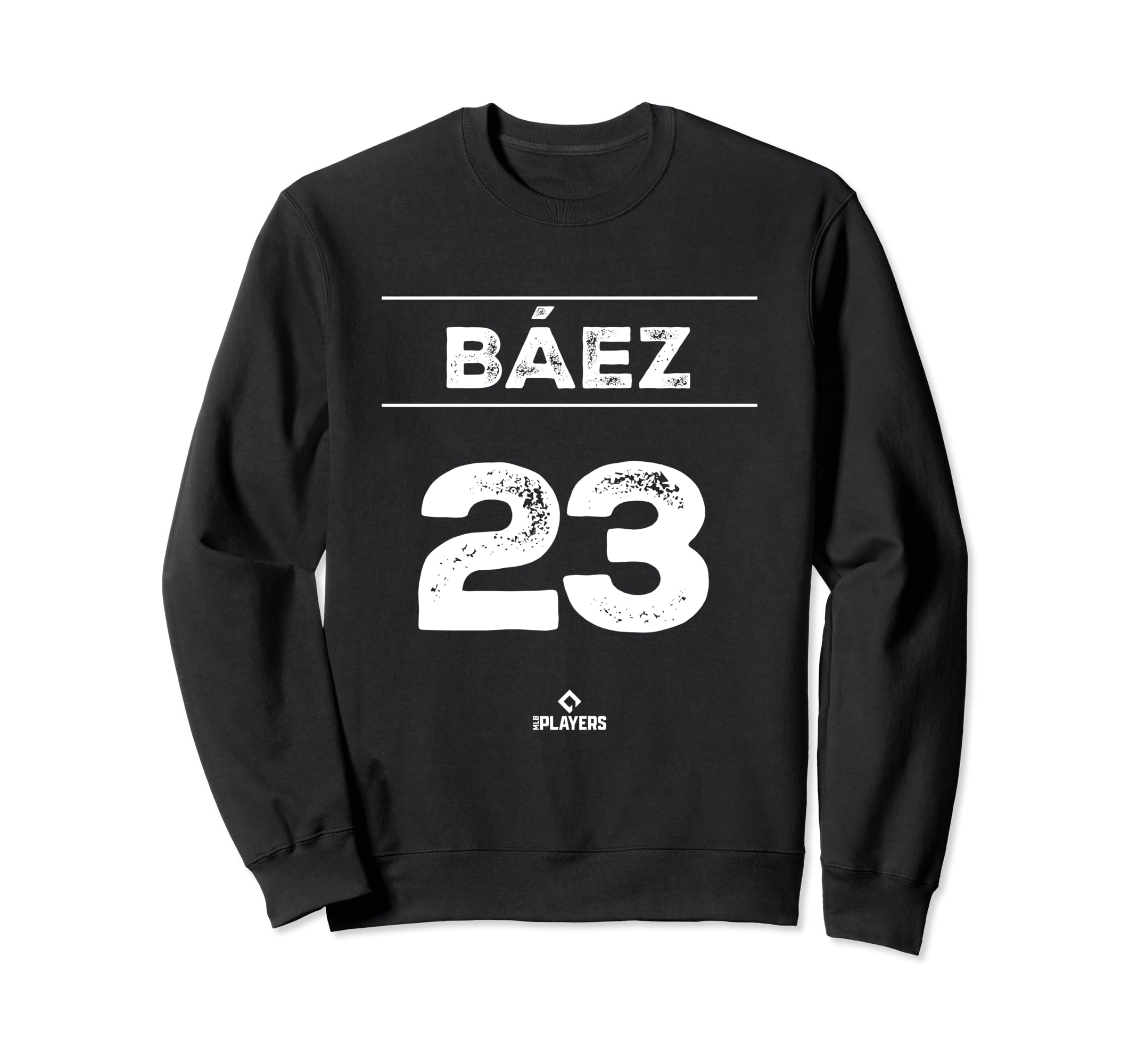 Javier Baez 23 Mlbpa New York Sweatshirt - Novelty Apparel for Adults - T-Shirt, Sweatshirt, Hoodie