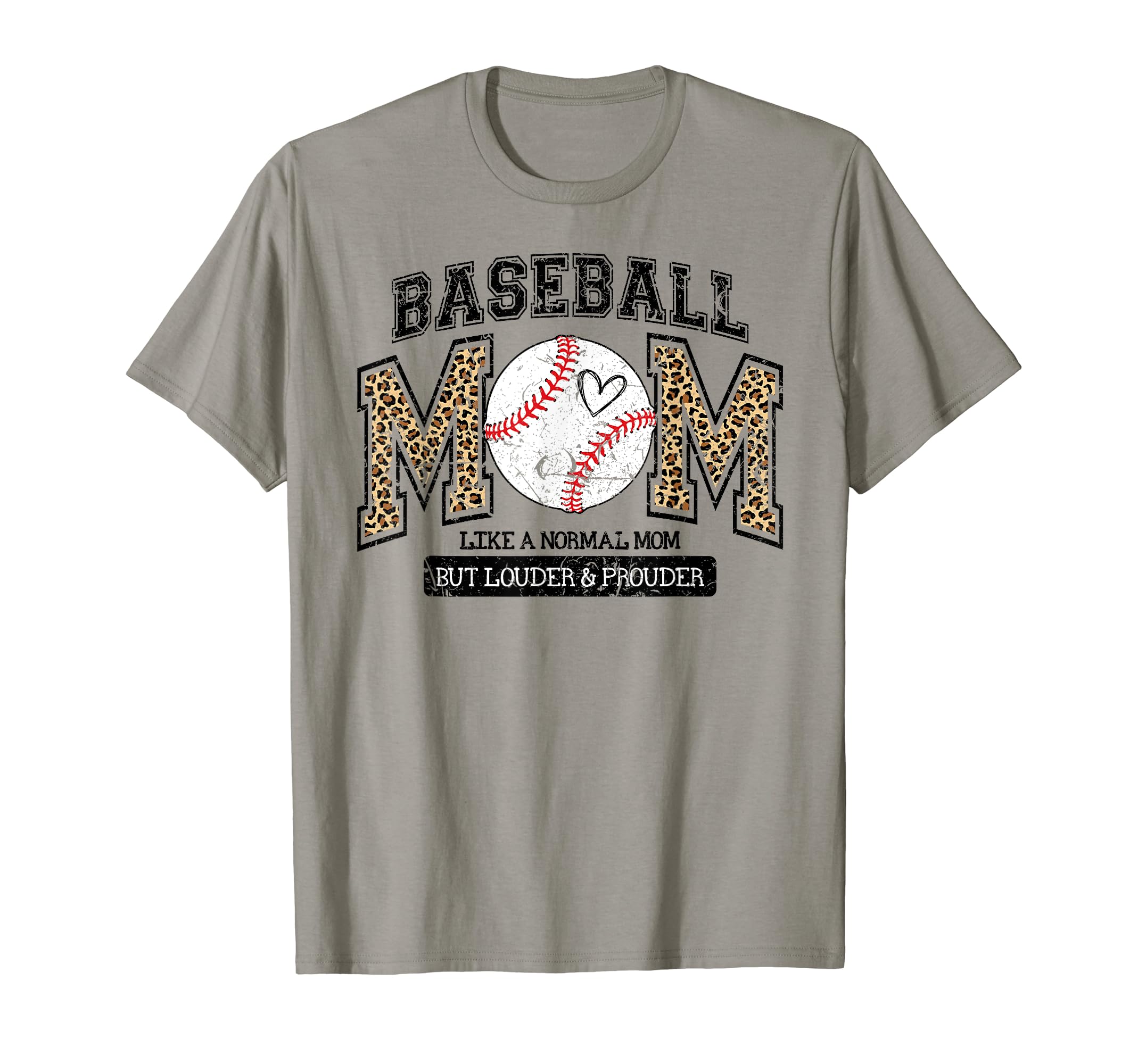 Proud Baseball Mom Funny Baseball Mom T-Shirt - Trendy Graphic for Adults - T-Shirt, Sweatshirt, Hoodie