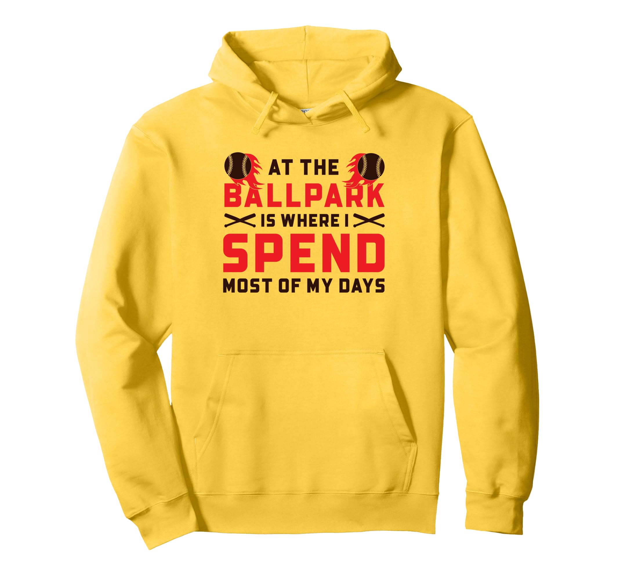 Baseball Softball Mom Ballpark Hoodie - Novelty Apparel for Adults - T-Shirt, Sweatshirt, Hoodie