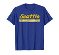 Seattle Washington Weathered T-Shirt - Casual Everyday Wear for Adults - T-Shirt, Sweatshirt, Hoodie