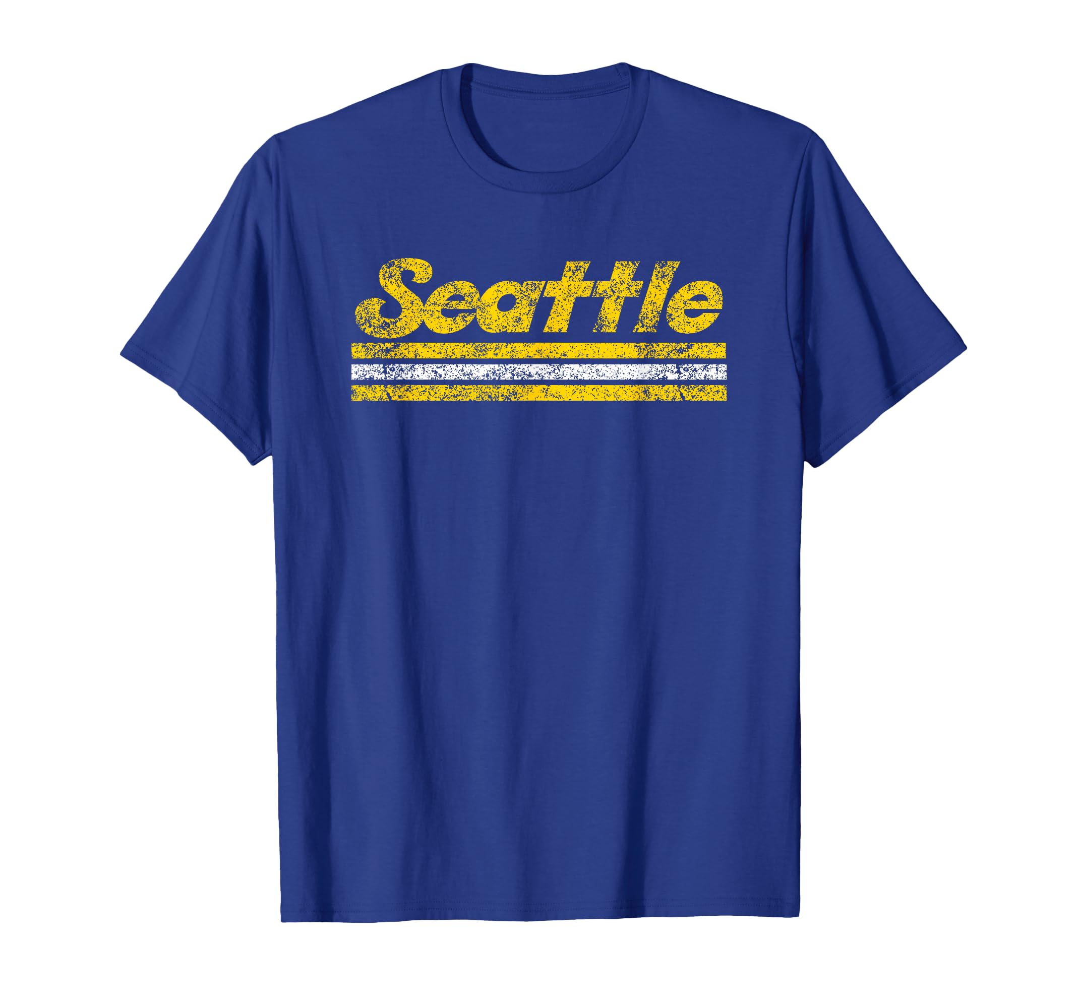 Seattle Washington Weathered T-Shirt - Casual Everyday Wear for Adults - T-Shirt, Sweatshirt, Hoodie