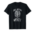 Brazilian Jiu Jitsu Train Like Beast T-Shirt - Trendy Graphic Unisex - T-Shirt, Sweatshirt, Hoodie