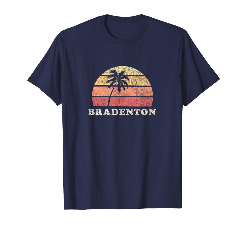 Bradenton Fl 70S Throwback T-Shirt - Minimalist Print for Adults - T-Shirt, Sweatshirt, Hoodie