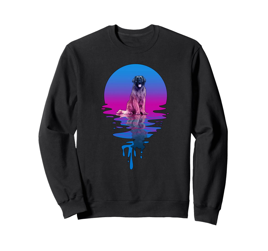Sunset Leonberger Sweatshirt - Custom Art Print for Adults - T-Shirt, Sweatshirt, Hoodie