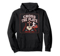 Cross Plate Christian Baseball Faith Hoodie - Aesthetic Graphic for Adults - T-Shirt, Sweatshirt, Hoodie
