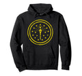 Indiana State Flag Circle Family Home Hoodie - Unique Graphic Men Women - T-Shirt, Sweatshirt, Hoodie