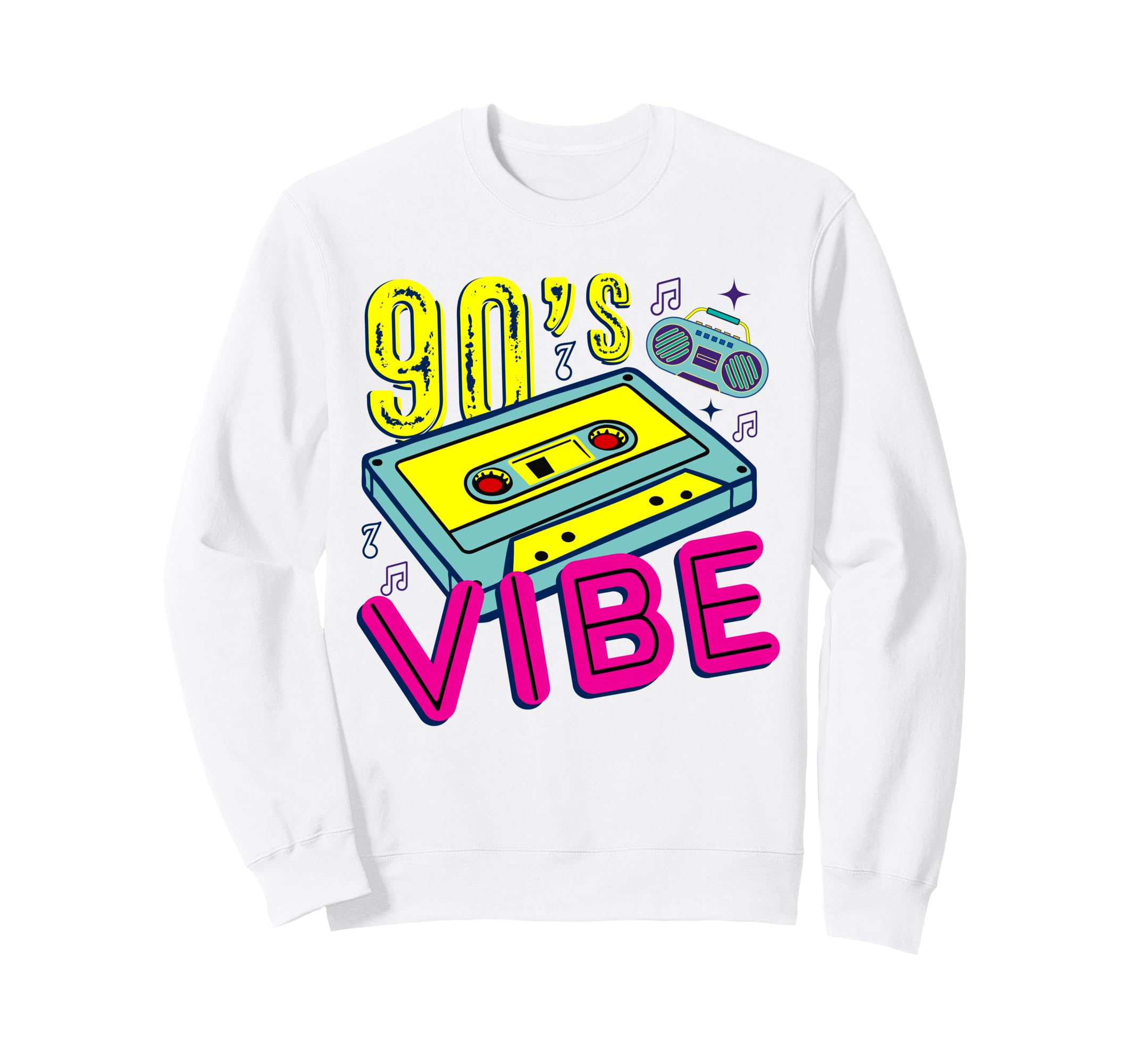 90S Vibe Cassette Tape Nostalgia Sweatshirt - Streetwear Style Unisex - T-Shirt, Sweatshirt, Hoodie