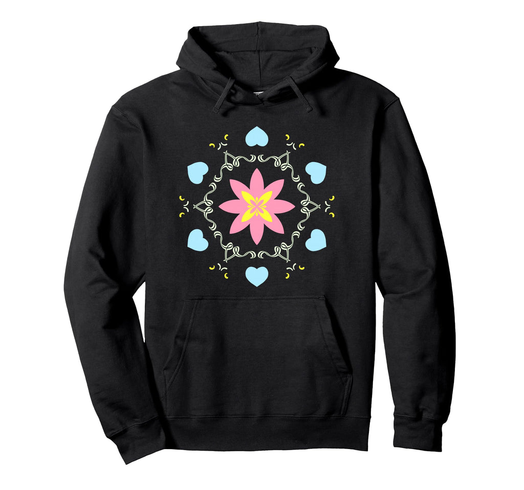 Blossom Love Mandala Boho Hippie Fp 1G Hoodie - Unique Graphic Men Women - T-Shirt, Sweatshirt, Hoodie