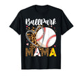Ballpark Mom Mama Baseball T-Shirt - Fun Novelty Design for Adults - T-Shirt, Sweatshirt, Hoodie