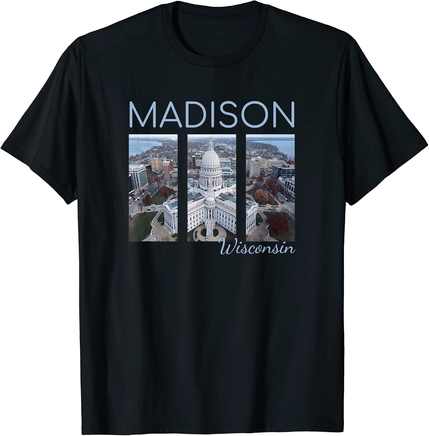 State of Wisconsin Merch Souvenir Gifts Co. - Adult & Kids T-Shirts, Sweatshirts & Hoodies apparel design preview 1