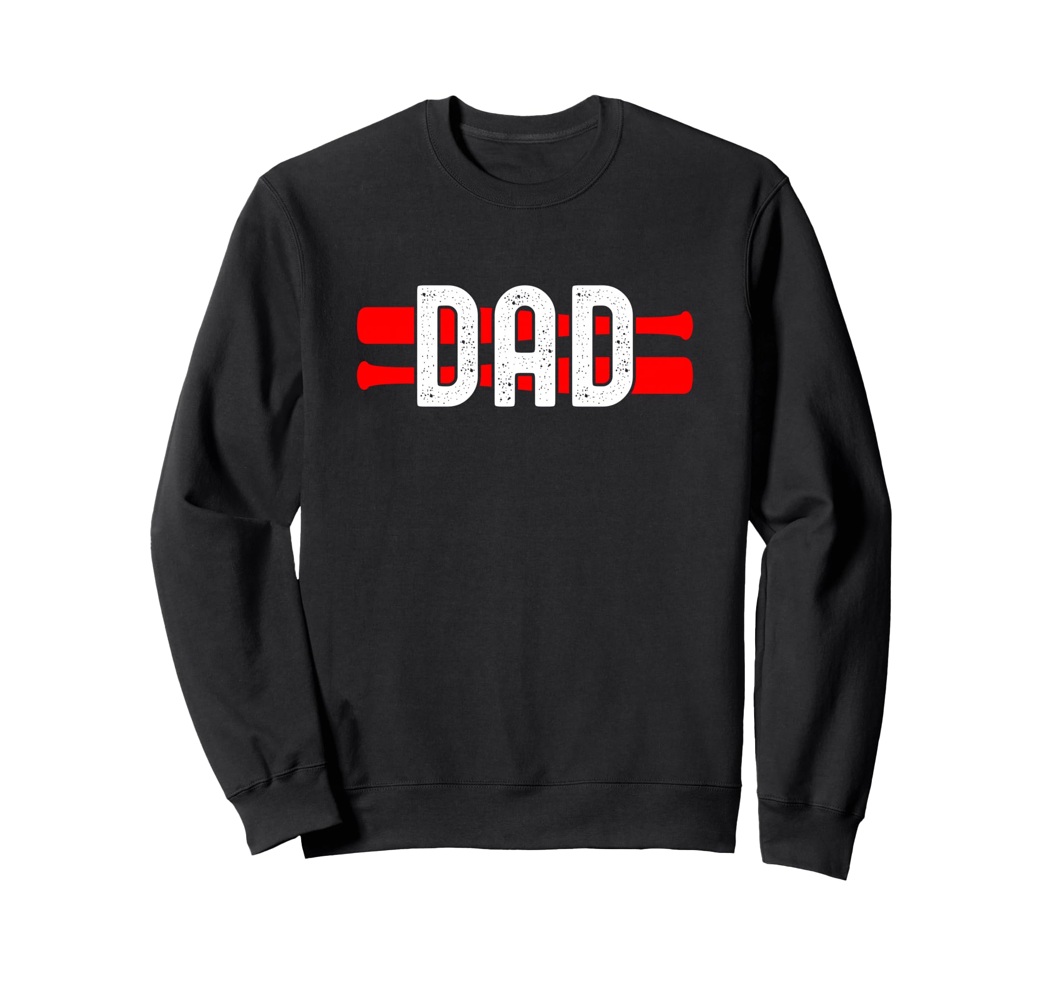Baseball Dad Daddy Fathers Day Sweatshirt - Custom Art Print for Adults - T-Shirt, Sweatshirt, Hoodie