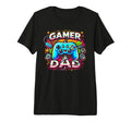 Gamer Dad Game Controller Gaming Video T-Shirt - Trendy Graphic for Adults - T-Shirt, Sweatshirt, Hoodie