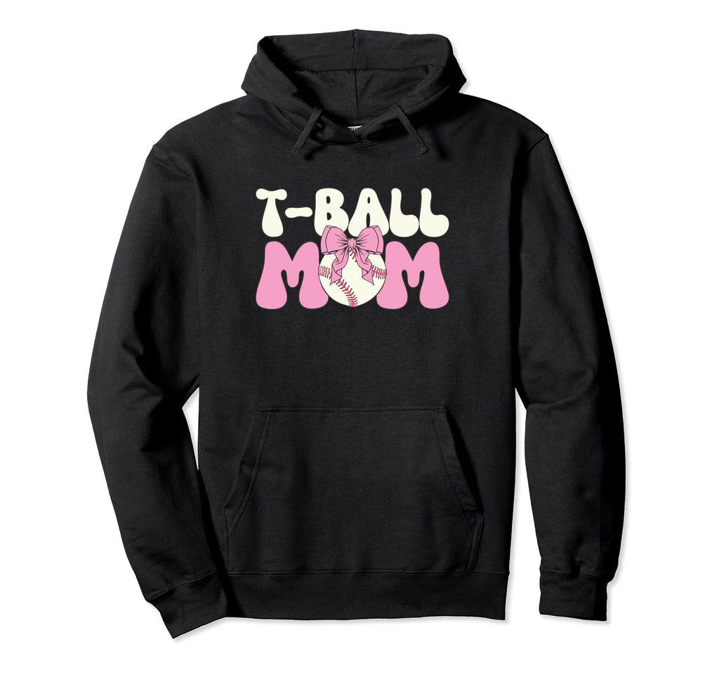 T Ball Mama Baseball Tball Mom Hoodie - Unique Graphic for Adults - T-Shirt, Sweatshirt, Hoodie