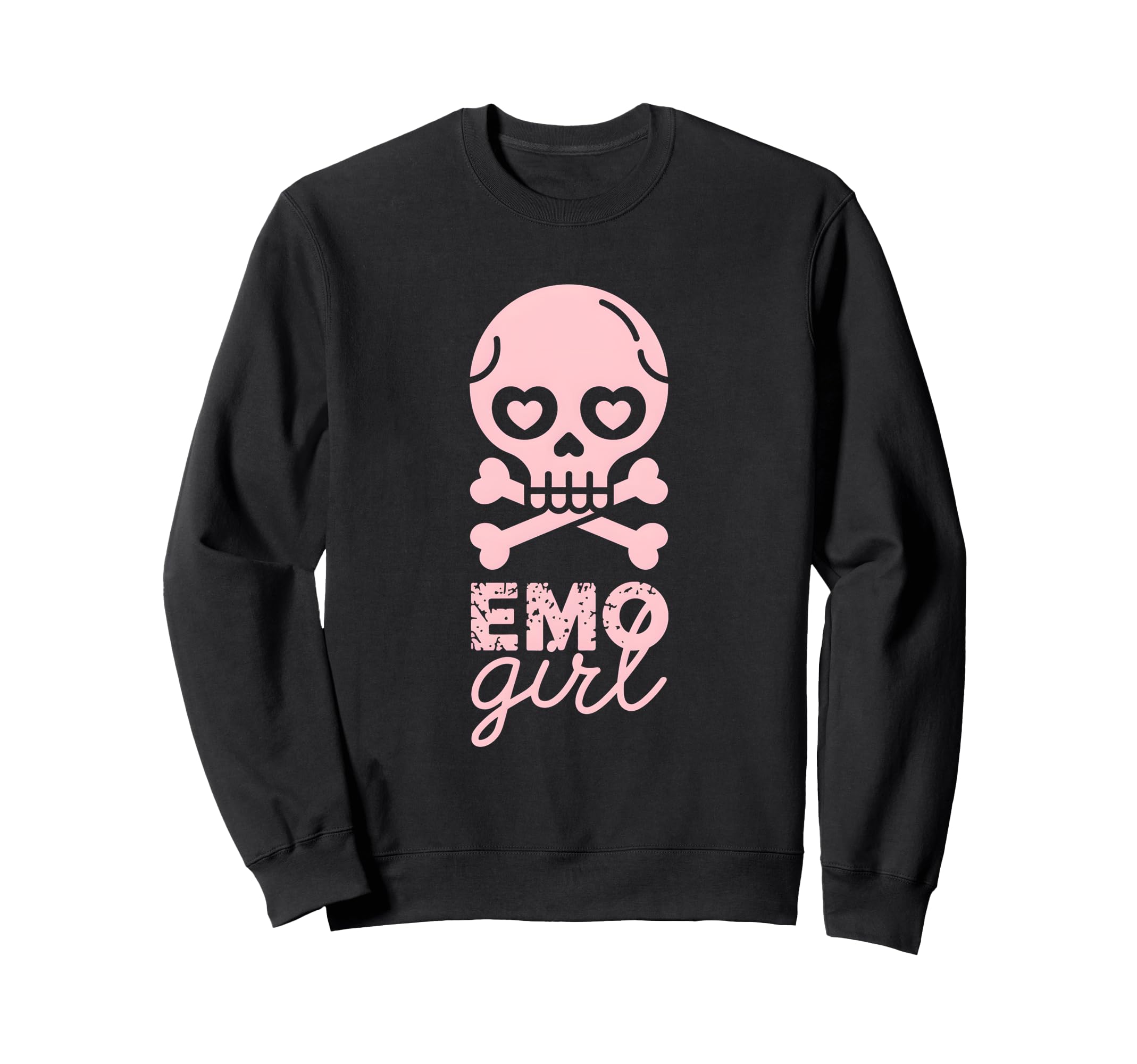Emo Y2K Grunge Emo Aesthetic Sweatshirt - Graphic Print Unisex - T-Shirt, Sweatshirt, Hoodie