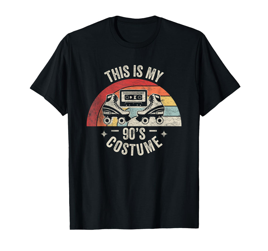 This Is My 90S Costume Roller Skates T-Shirt - Fun Novelty Design Unisex - T-Shirt, Sweatshirt, Hoodie