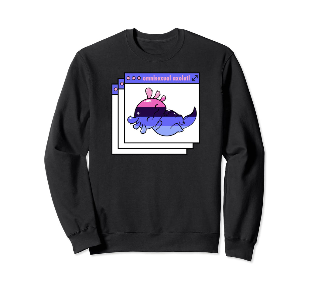 Y2K Vaporwave Omnisexual Pride Sweatshirt - Streetwear Style Men Women - T-Shirt, Sweatshirt, Hoodie