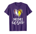 Mimi Both Baseball Softball Grandma T-Shirt - Minimalist Print Men Women - T-Shirt, Sweatshirt, Hoodie