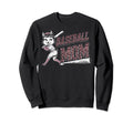 Womens Baseball Mom Dog Mothers Sweatshirt - Fun Novelty Design for Adults - T-Shirt, Sweatshirt, Hoodie
