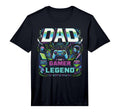 Mens Dad Fathers Day Dad Gamer Legend T-Shirt - Graphic Print Men Women - T-Shirt, Sweatshirt, Hoodie