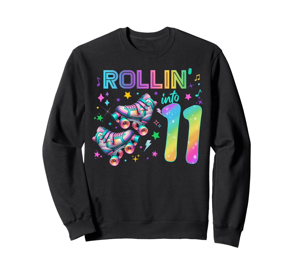 Roller Skates Birthday Outfit Sweatshirt - Novelty Apparel for Adults - T-Shirt, Sweatshirt, Hoodie