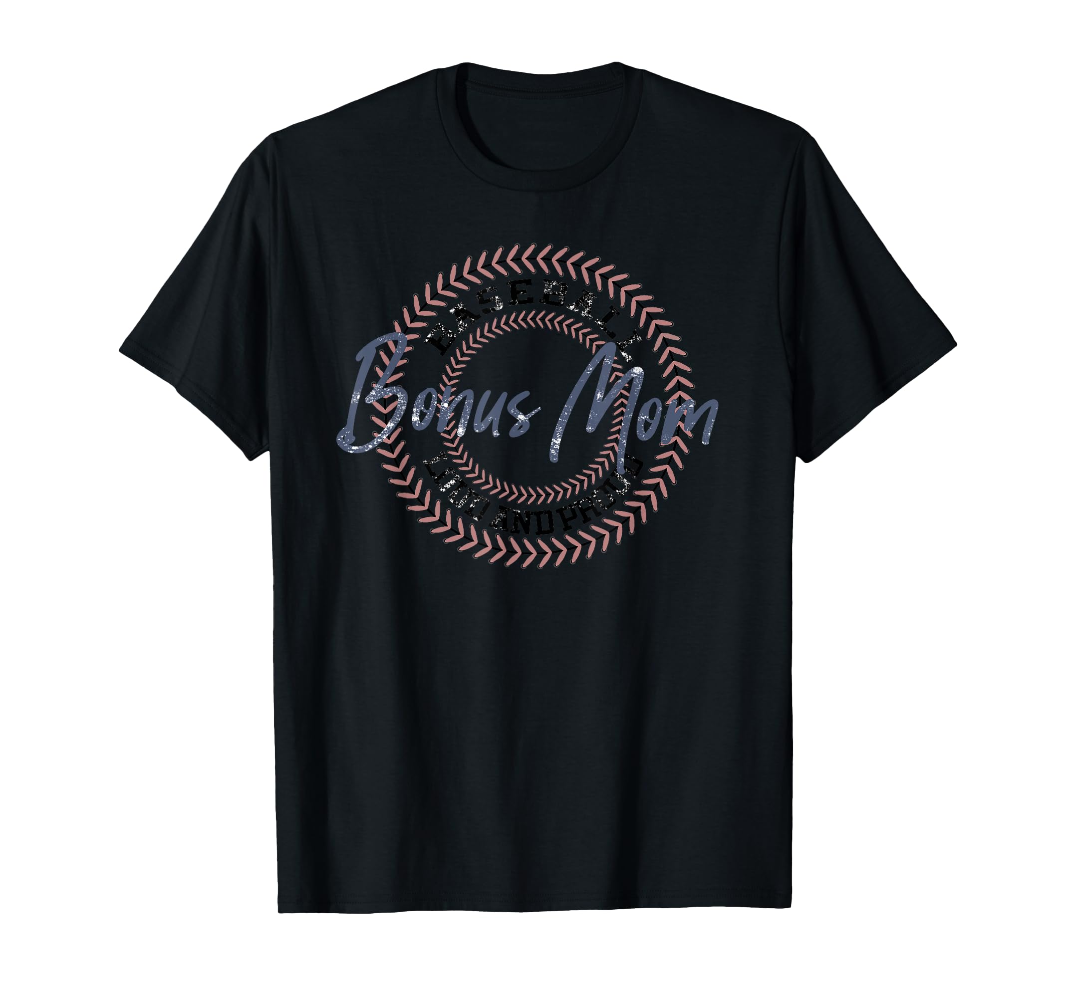 Baseball Bonus Mom Baseball Mom T-Shirt - Aesthetic Graphic Men Women - T-Shirt, Sweatshirt, Hoodie