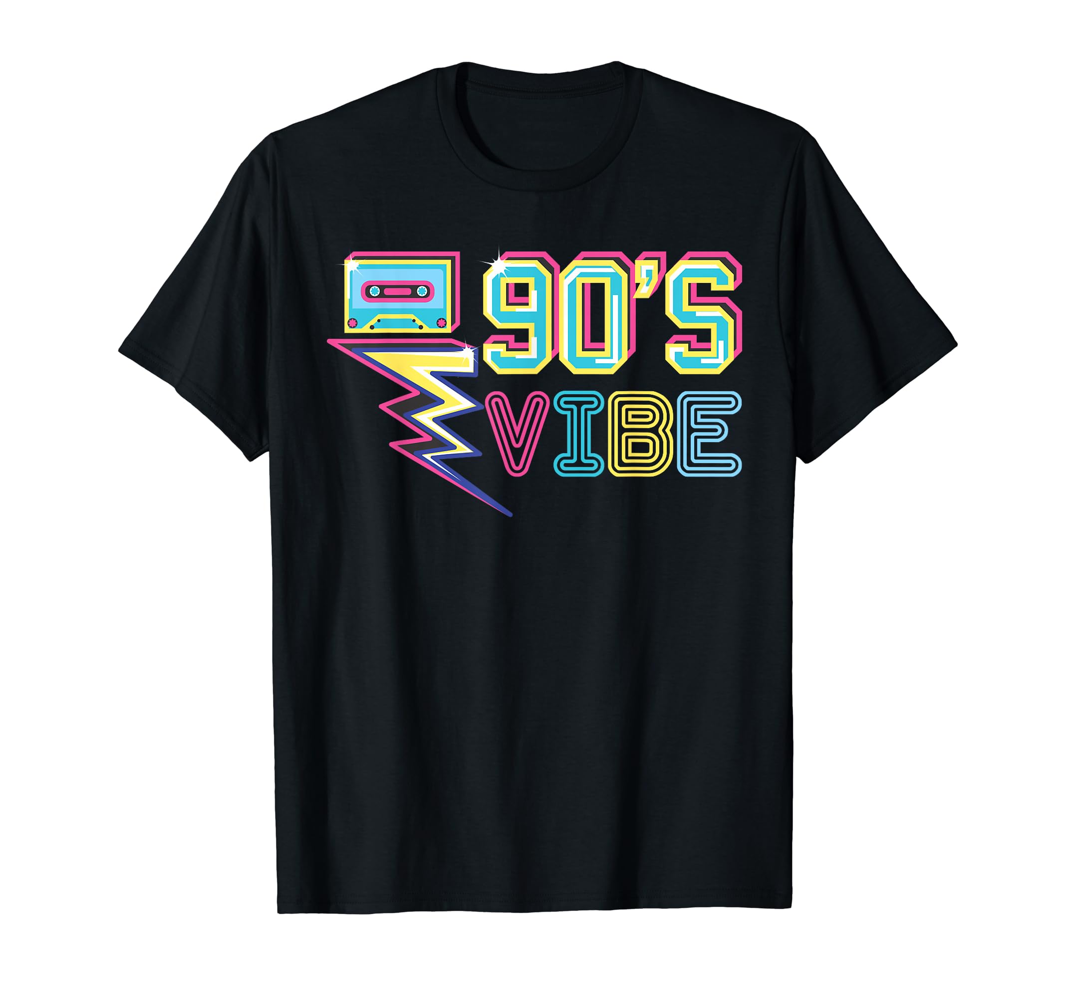 90S Vibe Aesthetic Costume Party T-Shirt - Custom Art Print for Adults - T-Shirt, Sweatshirt, Hoodie