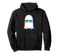Ghost Trippy Vaporwave Halloween Hoodie - Custom Art Print for Adults - T-Shirt, Sweatshirt, Hoodie