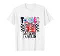 T Ball Baseball Checkered Nini T-Shirt - Custom Art Print Unisex - T-Shirt, Sweatshirt, Hoodie
