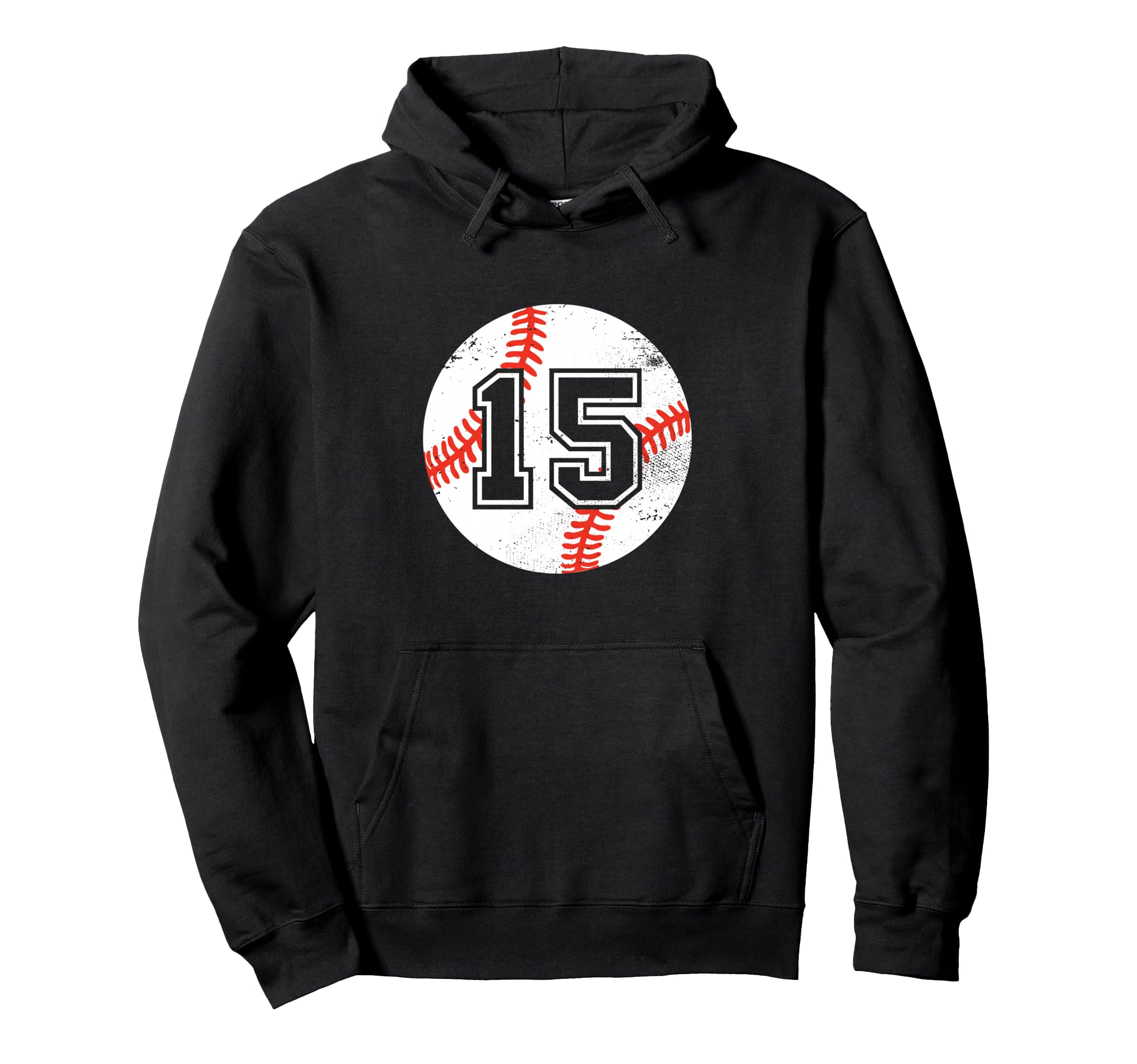Baseball Player 15 Baseball Parent Hoodie - Minimalist Print Men Women - T-Shirt, Sweatshirt, Hoodie