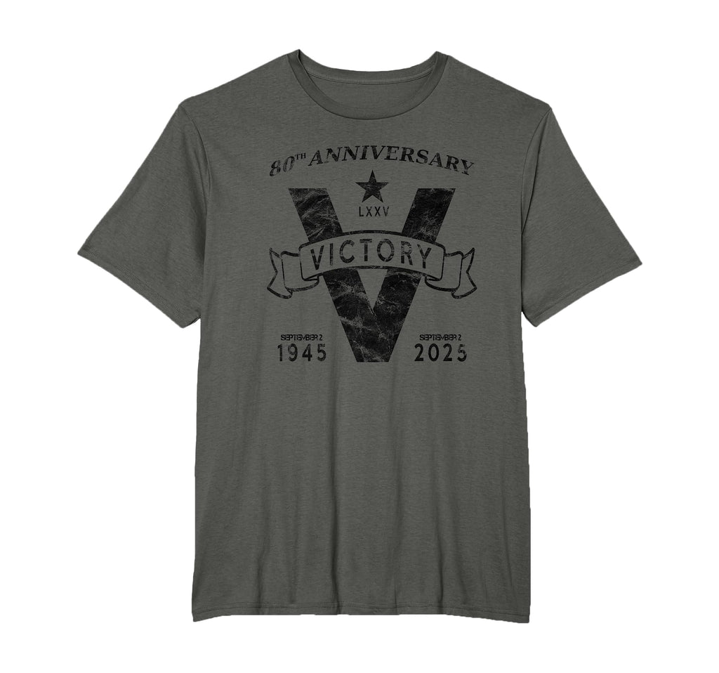 Wwii Victory Day 80Th Anniversary T-Shirt - Streetwear Style for Adults - T-Shirt, Sweatshirt, Hoodie