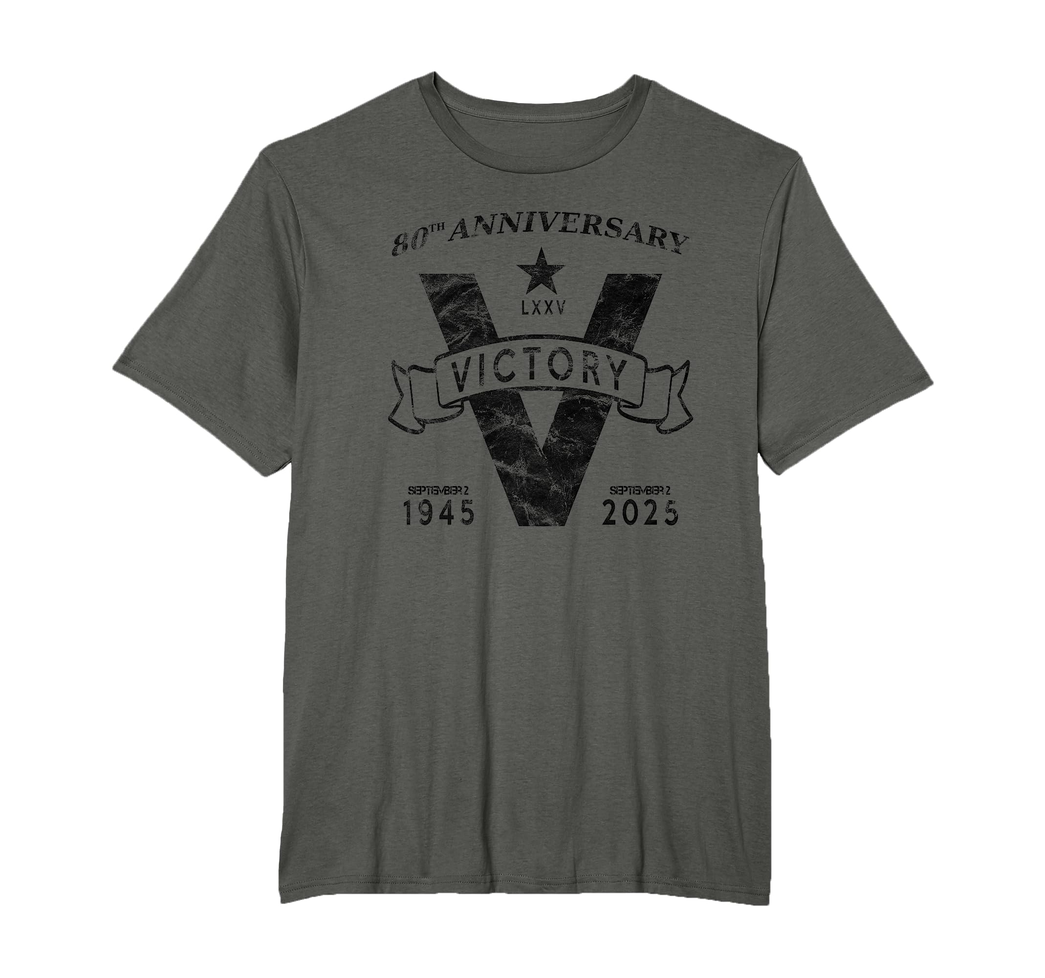 Wwii Victory Day 80Th Anniversary T-Shirt - Streetwear Style for Adults - T-Shirt, Sweatshirt, Hoodie