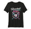 Womens Baseball Aunt Dripping T-Shirt - Fun Novelty Design Men Women - T-Shirt, Sweatshirt, Hoodie
