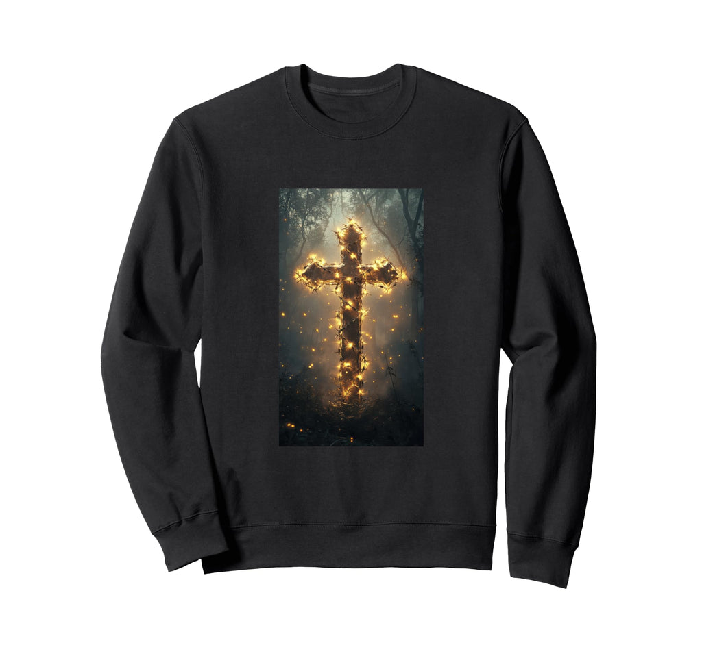 Gothic Cross Grunge Aesthetic Y2K Goth Sweatshirt - Novelty Apparel Unisex - T-Shirt, Sweatshirt, Hoodie