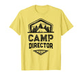 Funny Camp Director Camping Team Host T-Shirt - Minimalist Print Men Women - T-Shirt, Sweatshirt, Hoodie