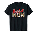 Baseball Mom Leopard Cheetah Baseball T-Shirt - Unique Graphic for Adults - T-Shirt, Sweatshirt, Hoodie