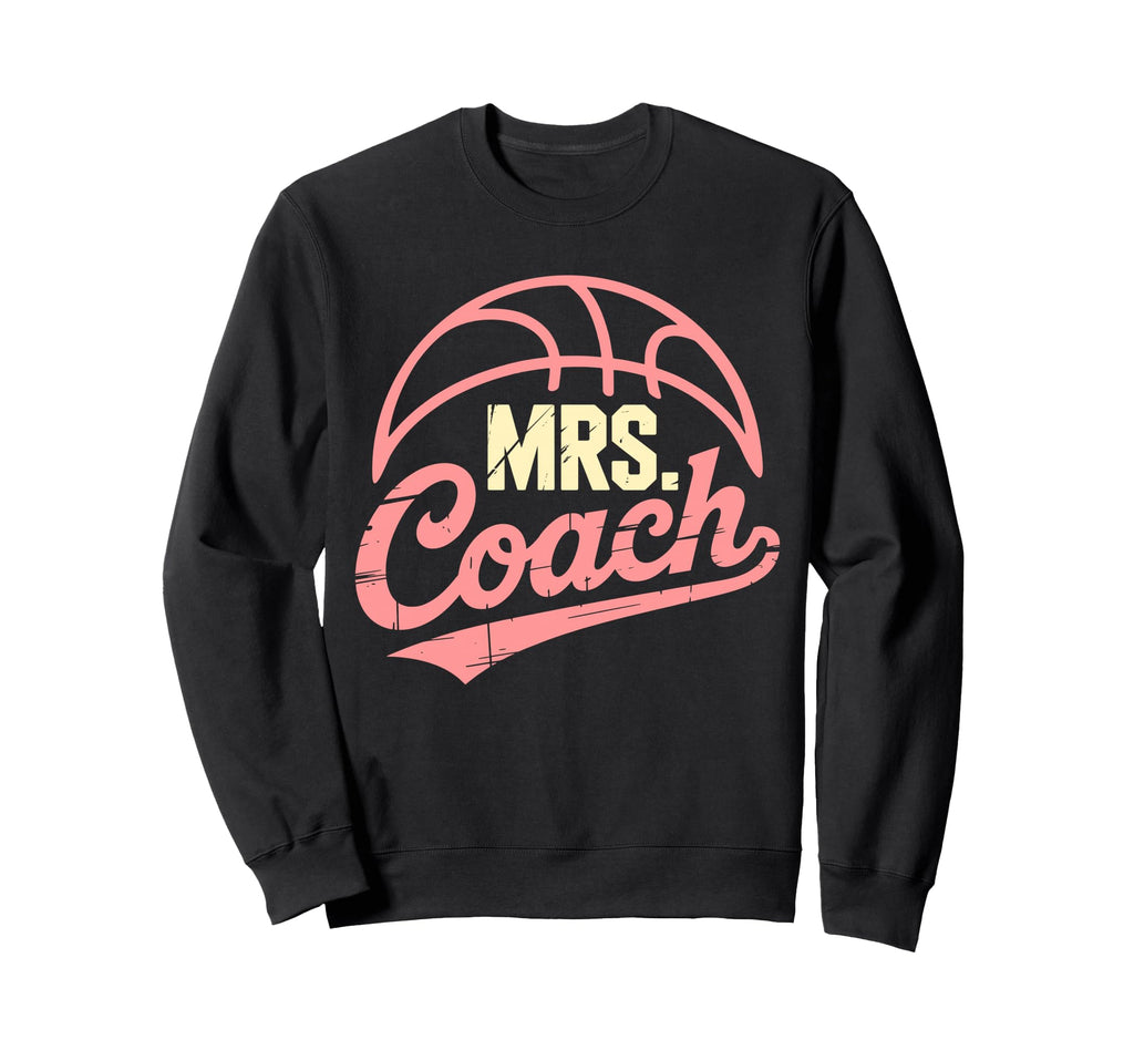 Mrs Coach Funny Football Basketball Sweatshirt - Custom Art Print Unisex - T-Shirt, Sweatshirt, Hoodie