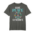 Give Peace Chance Hippie T-Shirt - Fun Novelty Design Men Women - T-Shirt, Sweatshirt, Hoodie