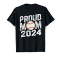 Proud Mama Mom 2024 Senior Baseball T-Shirt - Graphic Print for Adults - T-Shirt, Sweatshirt, Hoodie