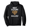 Busy Raising Ballers Baseball Hoodie - Unique Graphic for Adults - T-Shirt, Sweatshirt, Hoodie