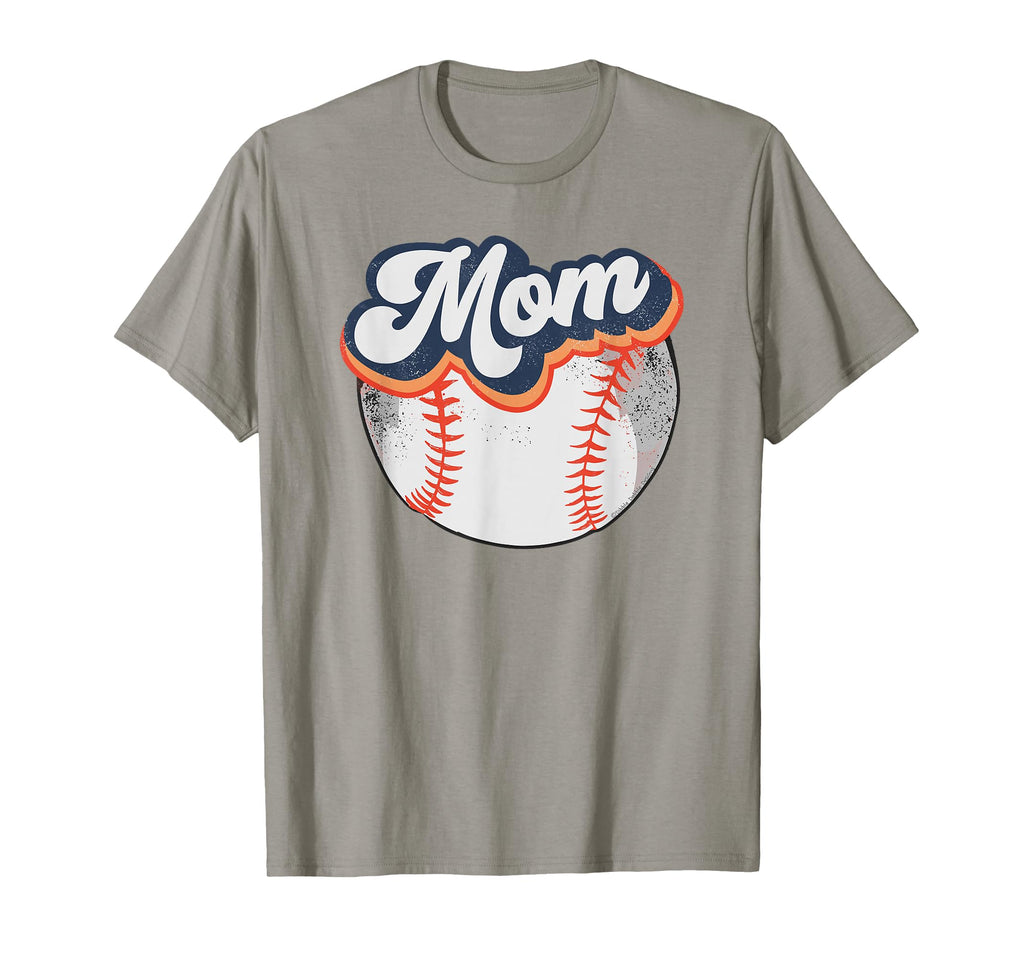 Mom Baseball Softball Moms Life Mothers T-Shirt - Unique Graphic Men Women - T-Shirt, Sweatshirt, Hoodie