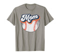 Mom Baseball Softball Moms Life Mothers T-Shirt - Unique Graphic Men Women - T-Shirt, Sweatshirt, Hoodie