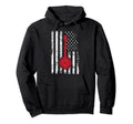 Banjo Usa America Flag Distressed Hoodie - Aesthetic Graphic Men Women - T-Shirt, Sweatshirt, Hoodie